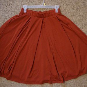 Lularoe orange skirt